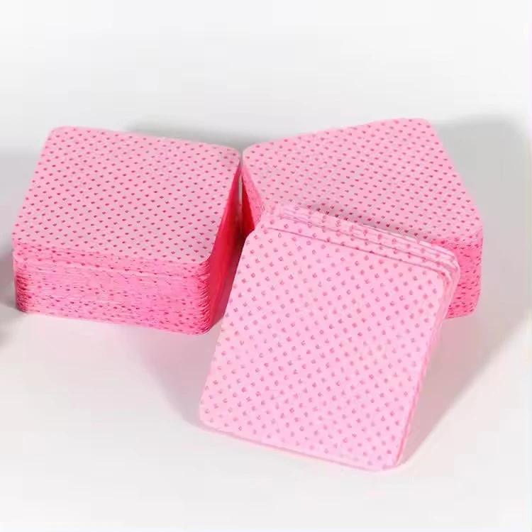 Nail polish remover cloth