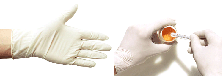 Protective disposable gloves Protective disposable gloves